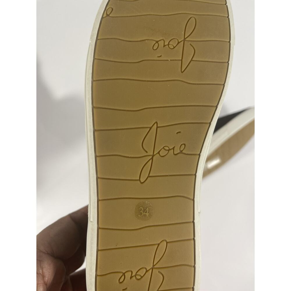 Joie Kidmore Shoes kidmore SZ 34 Black Embossed Slip On Sneakers Casual Comfort - Picture 6 of 9
